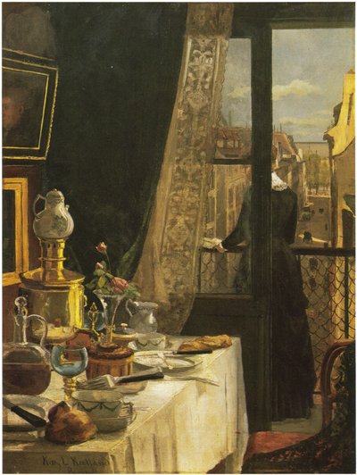 Paris Interior by Kitty Lange Kielland